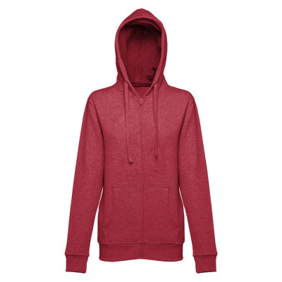 THC AMSTERDAM WOMEN II. Women's hoodie in cotton and polyester with full zip