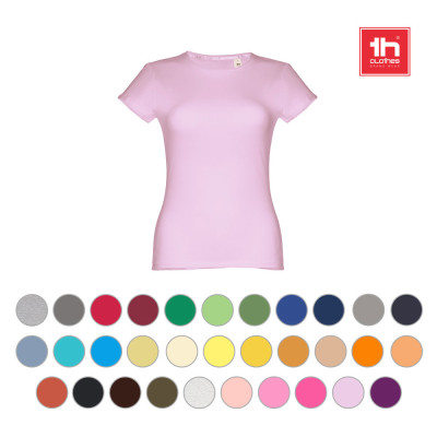 THC SOFIA. T-shirt cintada para senhora em algodão