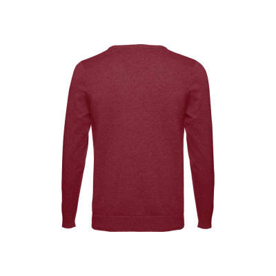 THC MILAN. Pullover com decote em V para homem em algodão e poliamida