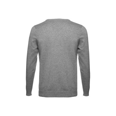THC MILAN. Pullover com decote em V para homem em algodão e poliamida