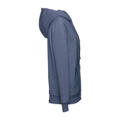 THC AMSTERDAM WOMEN. Women's hoodie in cotton and polyester with full zip