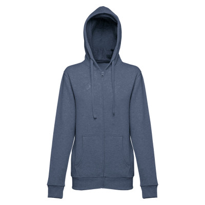 THC AMSTERDAM WOMEN. Women's hoodie in cotton and polyester with full zip