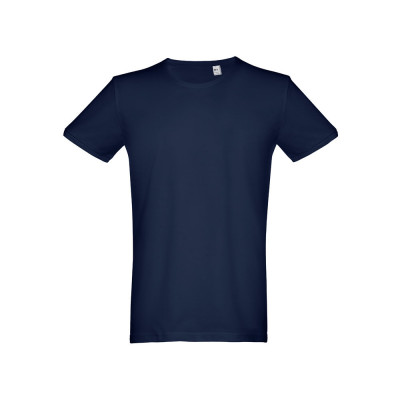 THC SAN MARINO. T-shirt de manga curta para homem em algodão penteado
