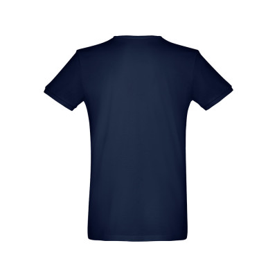 THC SAN MARINO. T-shirt de manga curta para homem em algodão penteado