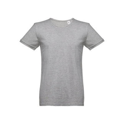 THC SAN MARINO. T-shirt de manga curta para homem em algodão penteado