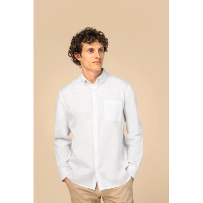 Camisa eco-responsável em liocel de homem