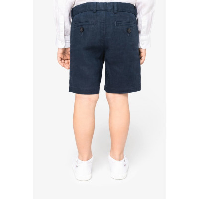Kid's Linen Bermuda