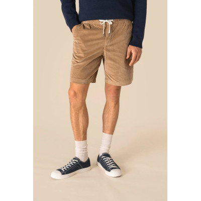 Eco-friendly men's corduroy shorts
