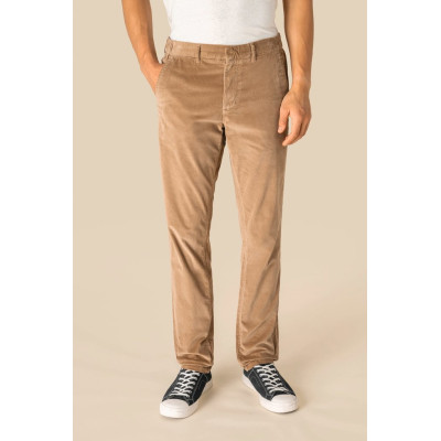 Eco-friendly men's corduroy trousers