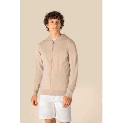 Camisola eco-responsável com capuz em liocel de homem