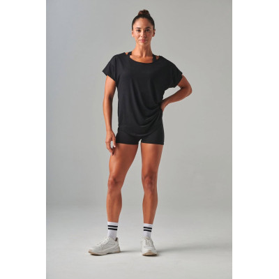 T-shirt scoop neck de senhora