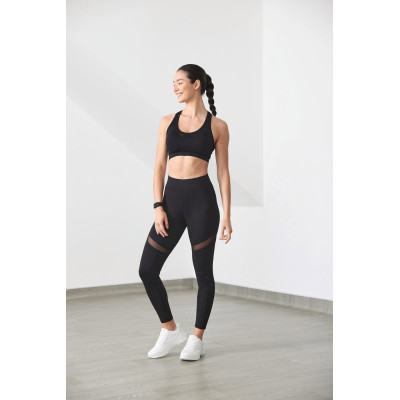 Leggings com encaixes