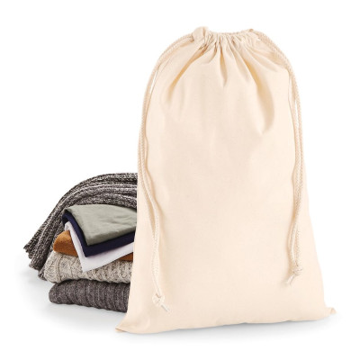 Saco em algodão premium com cordão