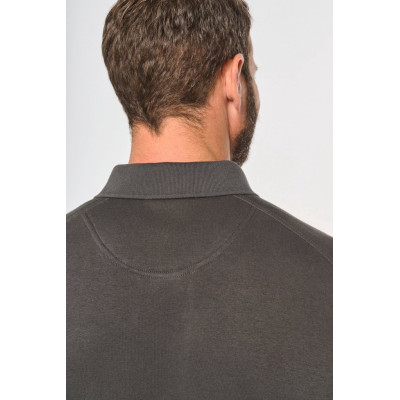 Polo neck sweatshirt