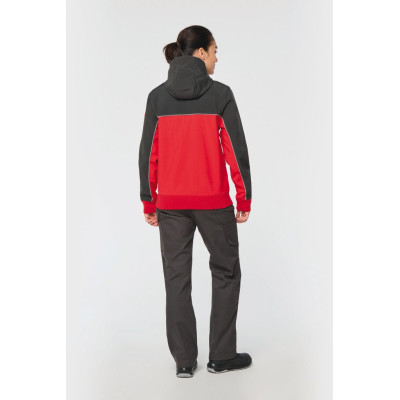 Blusão softshell com 3 camadas unissexo
