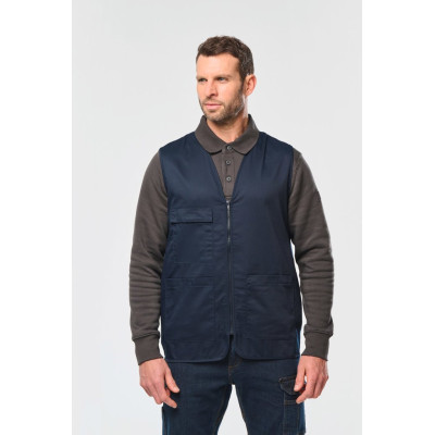 Unisex polycotton multi-pocket vest
