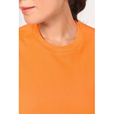 Unisex eco-friendly polycotton short-sleeved t-shirt