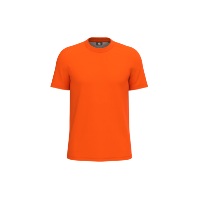 Unisex eco-friendly polycotton short-sleeved t-shirt