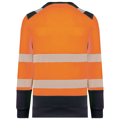 Recycled safety sweatshirt round neck