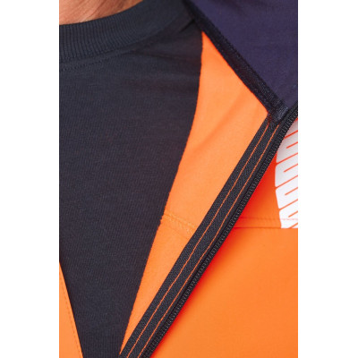 Casaco softshell de segurança em material reciclado com mangas amovíveis unissexo