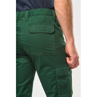 Calças multibolsos eco-responsáveis de homem