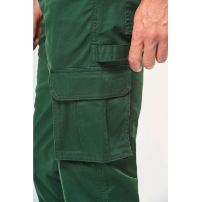 Calças multibolsos eco-responsáveis de homem