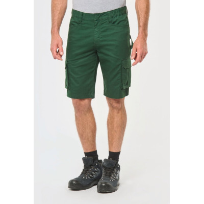 Bermuda multibolsos eco-responsável de homem