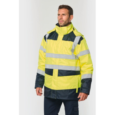 Recycled safety parka 4 in 1