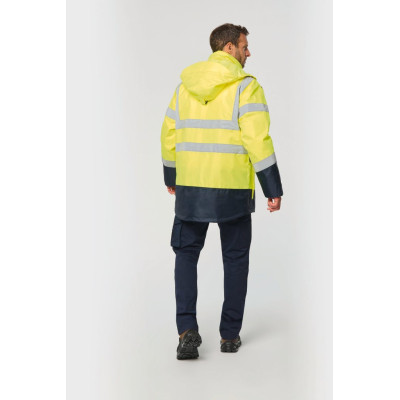 Recycled safety parka 4 in 1