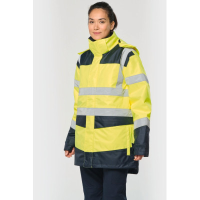 Recycled safety parka 4 in 1