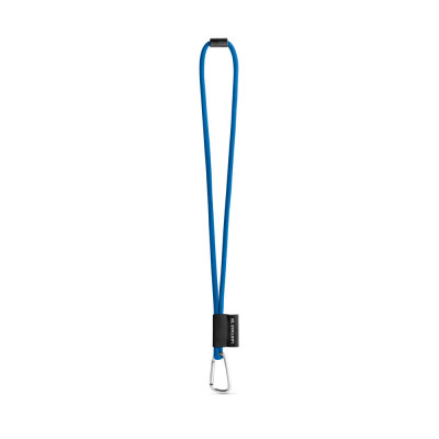 SET Lanyard TUBE Long (Ø 7 mm) com Mosquetão D-shape 55 mm e Fecho de segurança Ø 7 mm