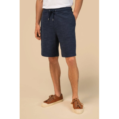 Men's textured bermuda