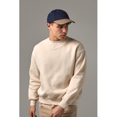 Men low profile heavy brushed cotton 6 panels cap