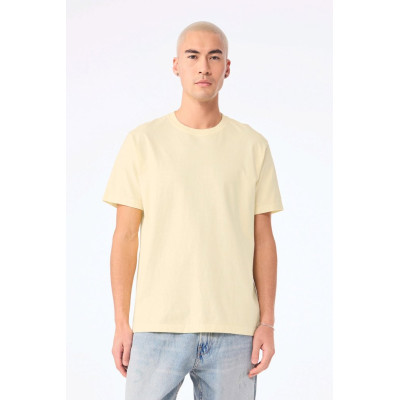 T-shirt pesada com aspecto lavado unissexo