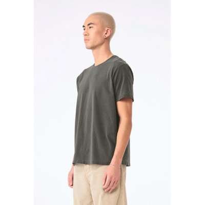 T-shirt pesada com aspecto lavado unissexo