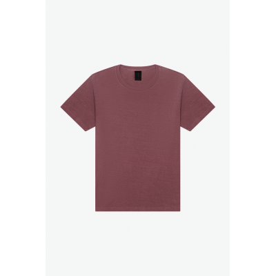 T-shirt pesada com aspecto lavado unissexo
