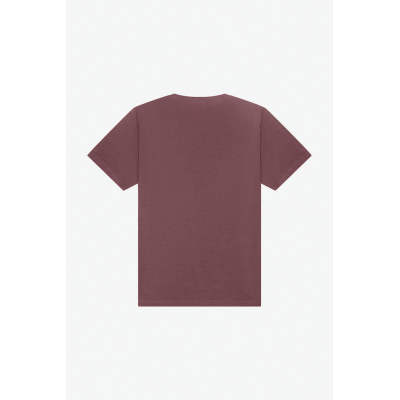 T-shirt pesada com aspecto lavado unissexo