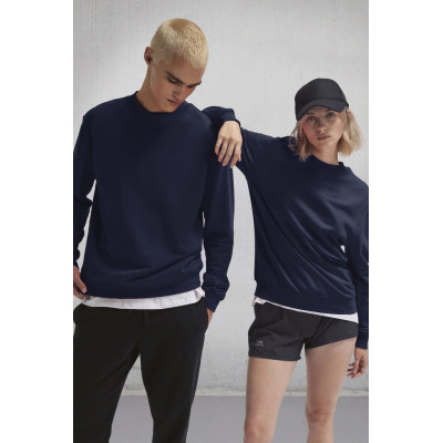 Sweatshirt com decote redondo unissexo ID.332