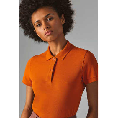 Ladies' organic polo shirt