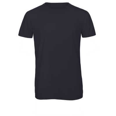 T-shirt Triblend de homem com decote redondo