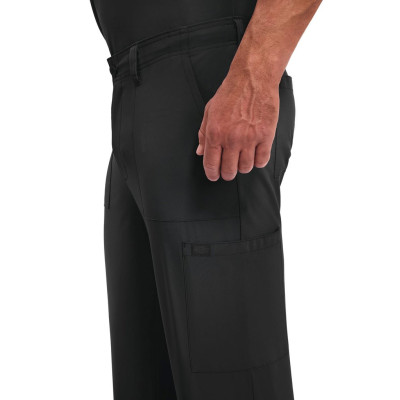 Calças com cintura ajustável com cordão de homem