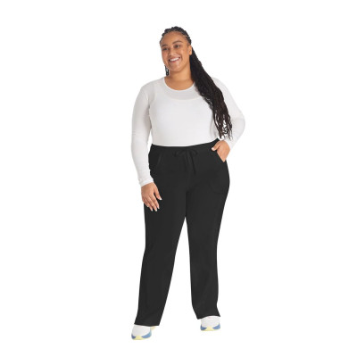 Ladies’ mid-rise drawstring trousers