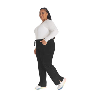 Ladies’ mid-rise drawstring trousers