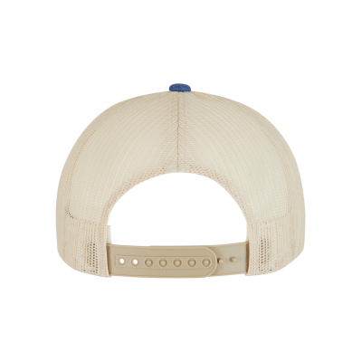 Boné trucker retro bicolor