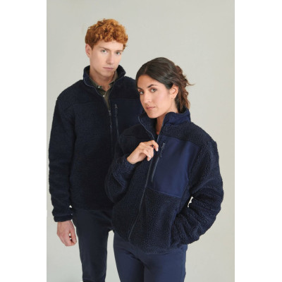 Recycled sherpa fleece
