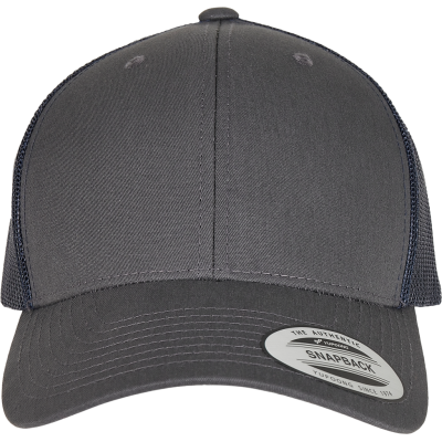 Boné bicolor retro trucker