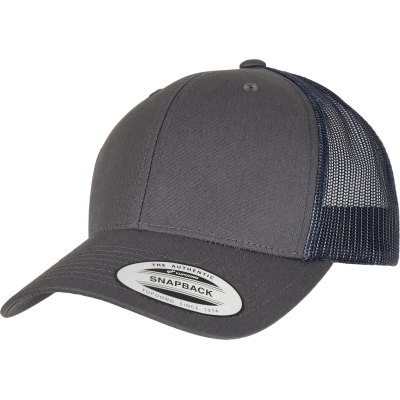 Boné bicolor retro trucker