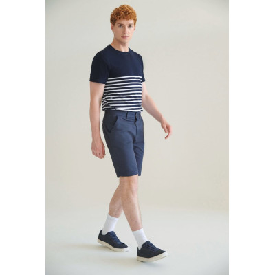 Bermudas Chino de homem com stretch