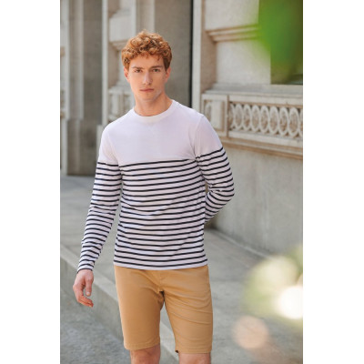 Long sleeve Breton t-shirt