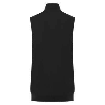 Men's sleeveless zip-up jumper